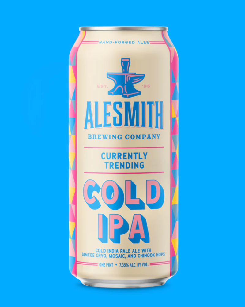 San Diego, California.  Woman assistant brewer - Vicky Zien. Crisp, crushable with Simcoe cryo, Mosaic, and Chinook to create a hop-forward IPA with notes of citrus, pine, and tropical fruit and a clean finish.