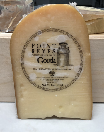 Point Reyes handcrafted artisan cheese.  Versatile, any time, any table cheese. All natural, pasteurized, semi-hard table cheese with a waxed rind.  Made from pasteurized, rBST-free cows’ milk Made with microbial (vegetarian) rennet Aged for 90 days Gluten Free Wedges are individually vacuum sealed
