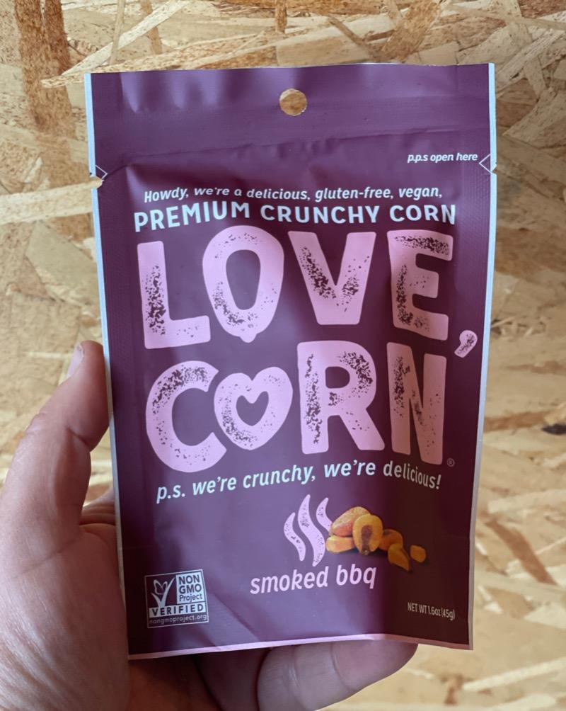 LOVE CORN  Delicious Crunchy Corn Snacks