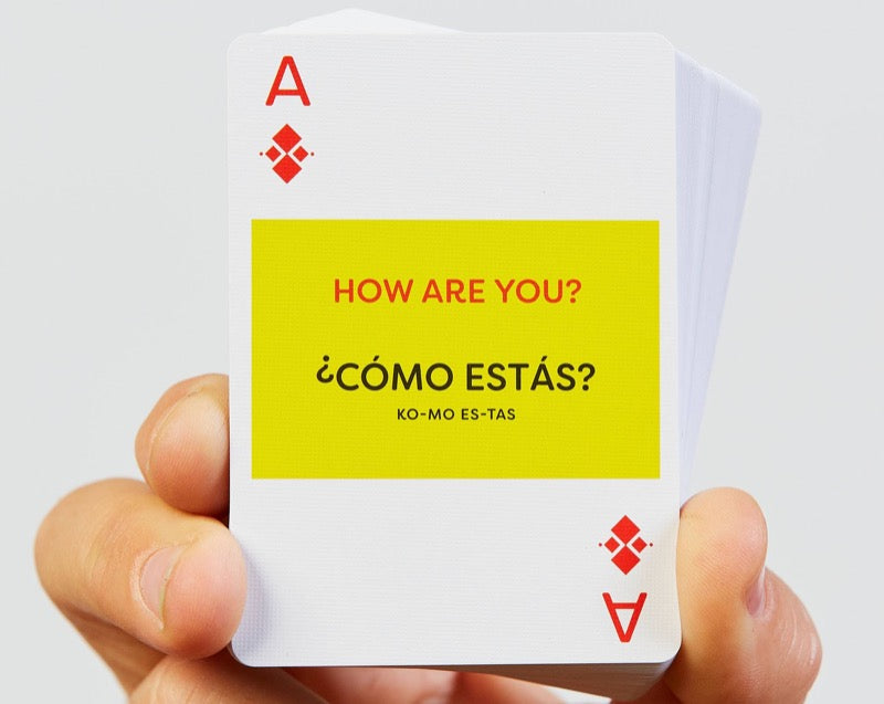 Lingo Spanish Playing Cards