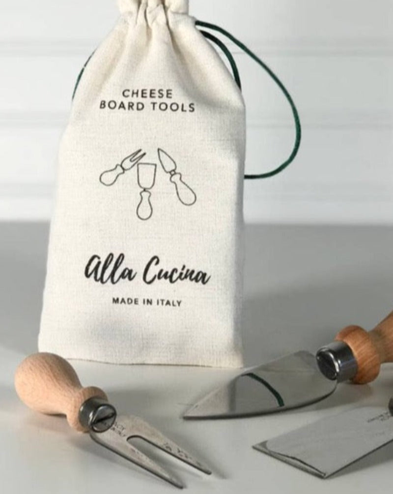 Verve Italian Cheese Board Tools - Set of 3