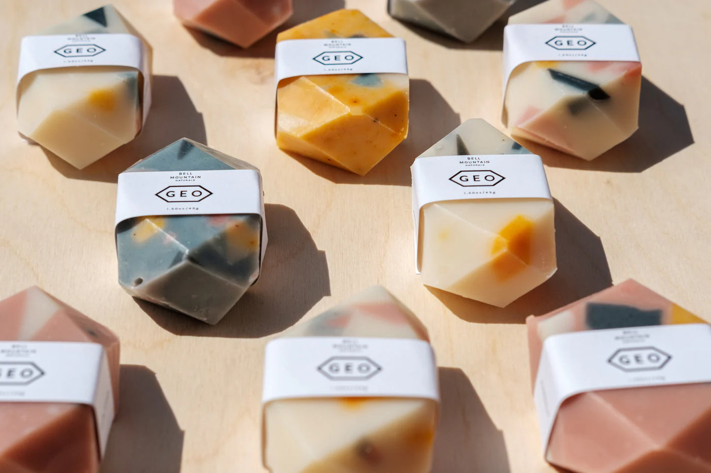 Bell Mountain Terrazzo Geo Mini Soap Various