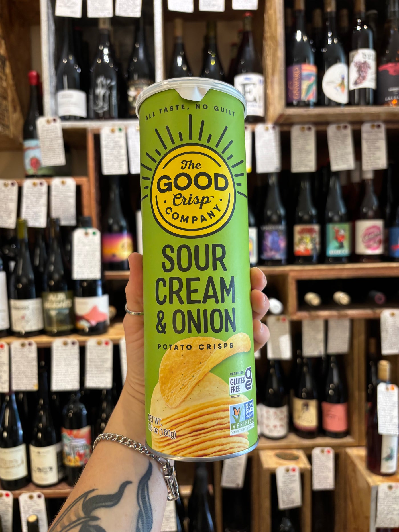 The Good Crisp Company Sour Cream Potato Chips