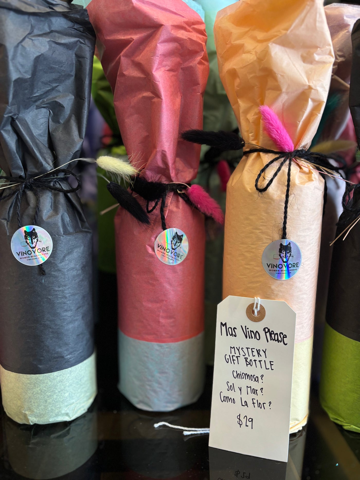 Mas Vino Please Mystery Gift Bottle