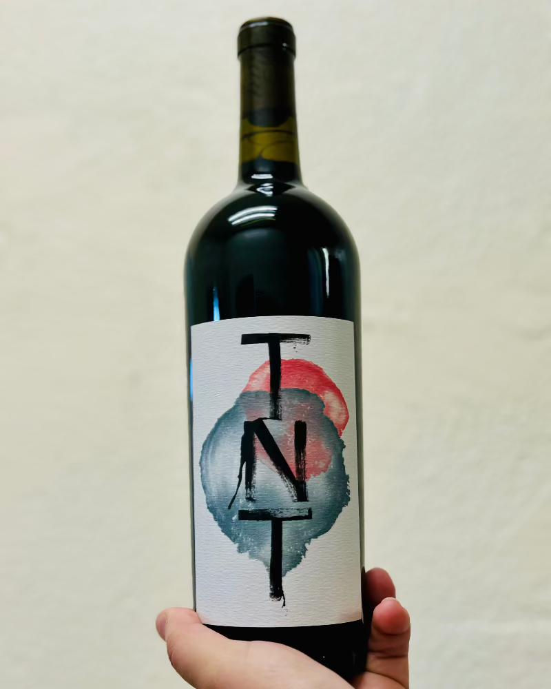 100% Tannat
Willamette, Oregon.

Woman winemaker - Brianne Day.
All natural.
Opulent black cherry and boysenberry tickled with candied violets and spice.
Rich tobacco smoke sparked with flint.
Green pepper pop.
Salty minerals.
Leathery delight like light bondage.
Pomegranate brine.
Boom goes the dynamite!