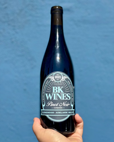 100% Pinot Noir.
Adelaide, Australia.


Woman winemaker - Kristyn Keys.
All natural.
Chillable red.
Aussie Beaujolais.
Mushrooms in earth.
Fresh cut hay.
Bouncy and youthful like a but in your 20's.
Spiced flowers.&nbsp;
Cherry pits and strawberry seeds.
Bubble gum barn.