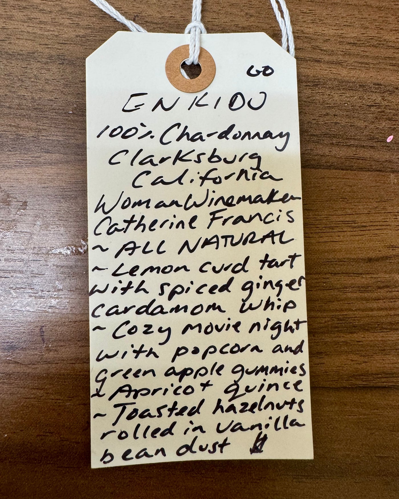 Enkidu Clarksburg Chardonnay