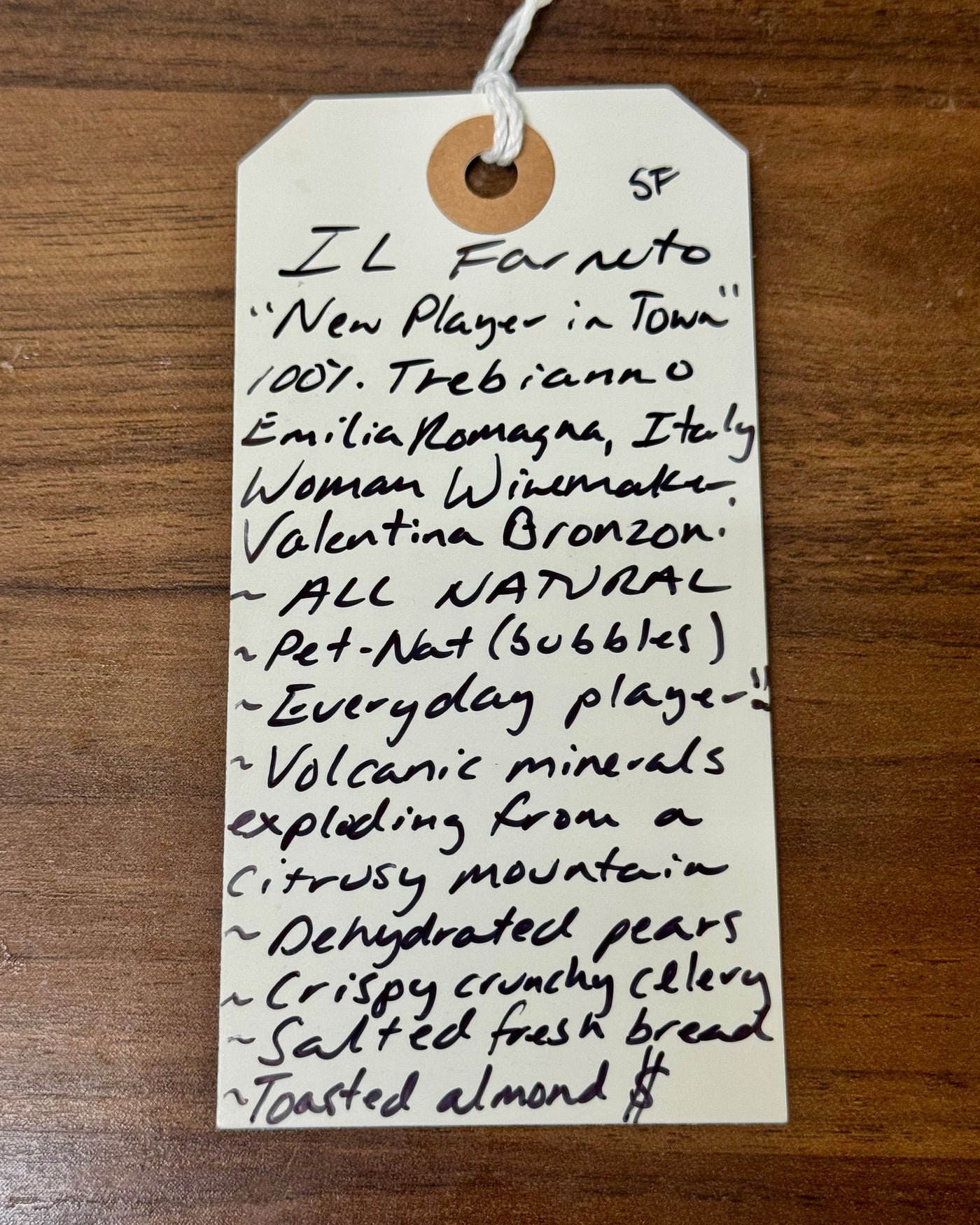 Il Farneto New Player in Town Pét-Nat