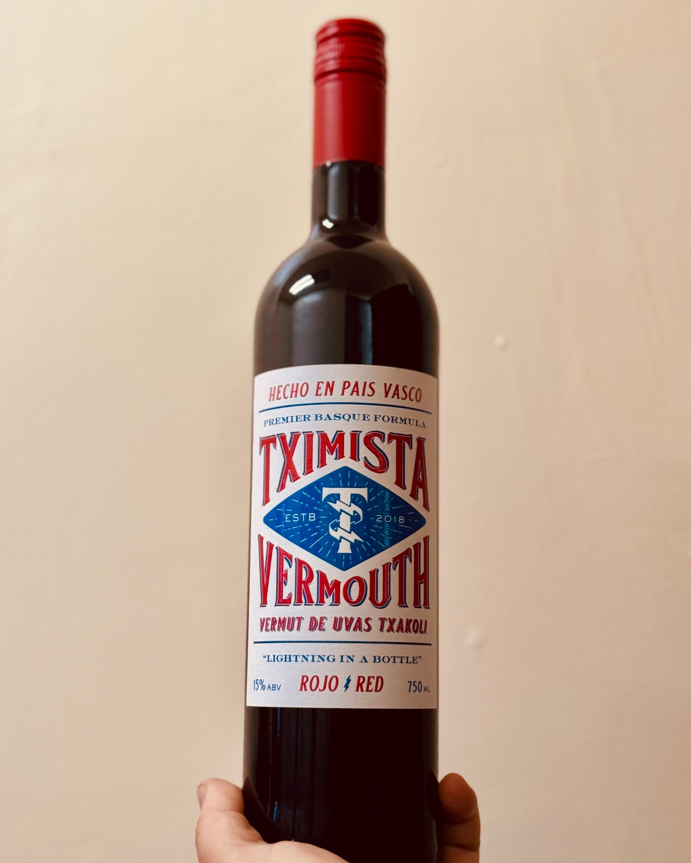 Tximista Rojo Vermut