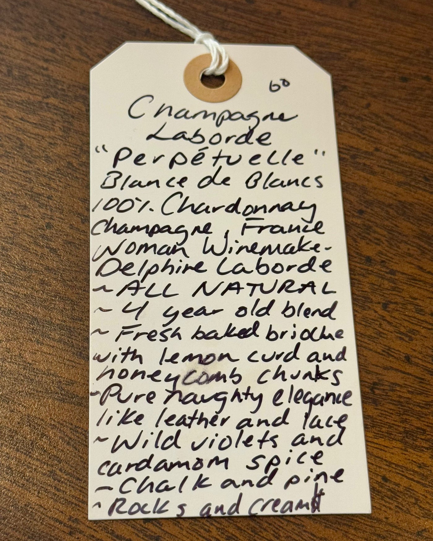 Laborde Perpetuelle Blanc De Blancs Champagne