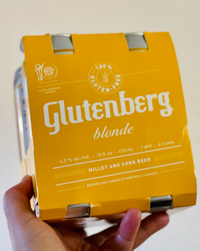 Glutenberg Blonde Gluten Free 4 Pack Cans