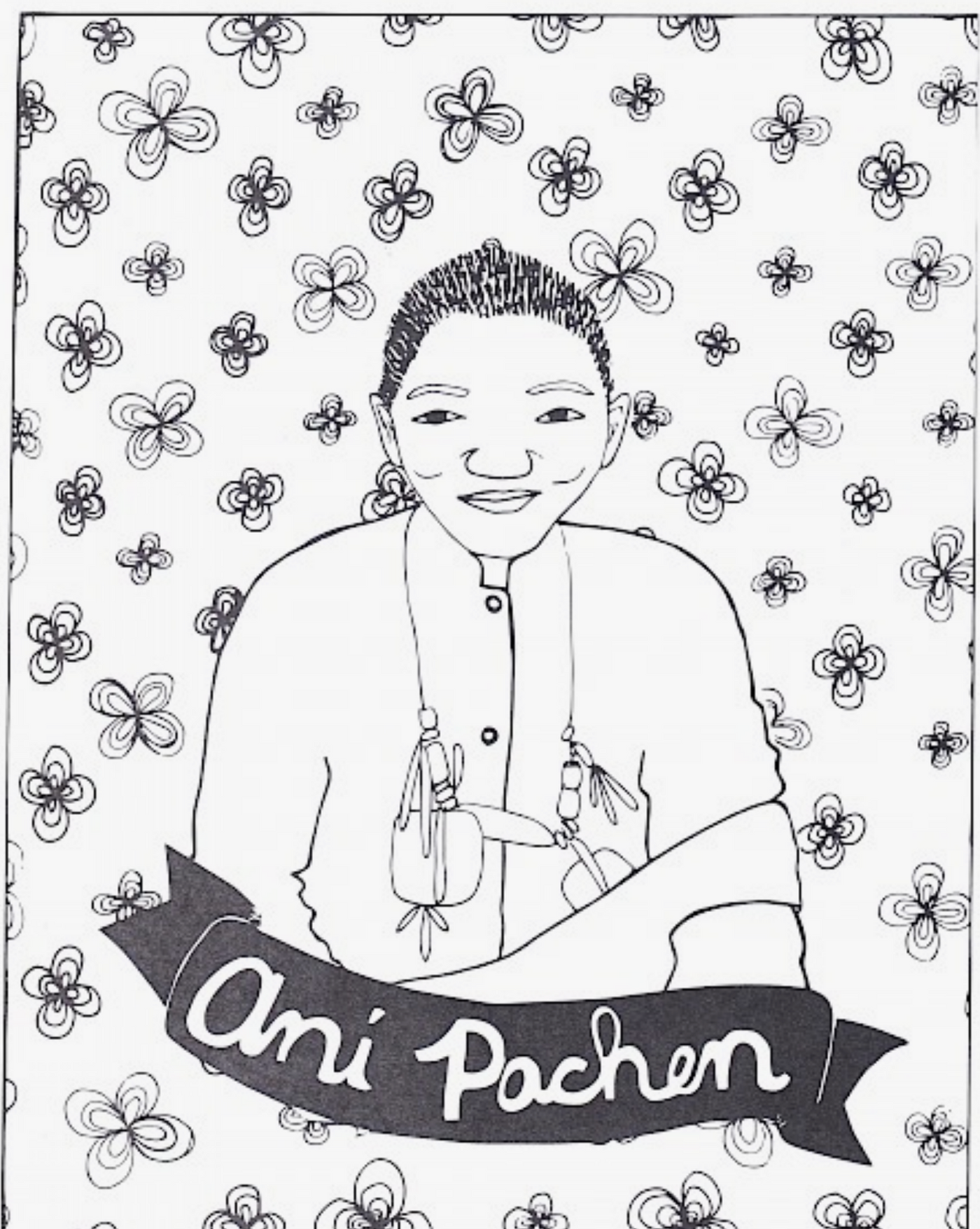 Zine / pamphlet. Published by microcosm! Full of colorable pages and bios of nuns who broke from the norm, from the middle ages to the present day. Including pioneering musicians, artists, scientists, activists, educators, freedom fighters, and adventurers.  Made in United States of America.