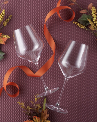 With beautiful glass cut, perfectly uniform rims and sophisticated lines, the JoyJolt Layla Red Glasses will certainly impress anyone! These are crafted with care in Czech Republic from premium quality, highly durable crystal. Dishwasher Safe.