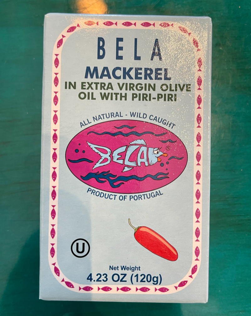 Bela Mackerel in Extra Virgin Olive Oil and Piri Piri Sauce