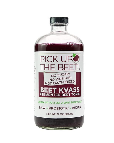 Beet Kvass is a fermented beet tonic that is changing the way we take beets. Our product is unique in that we ferment the beets, breaking down the vegetable, eliminating the sugar and creating probiotics.