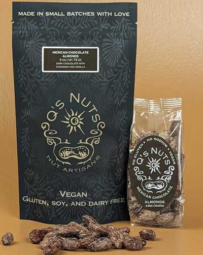 Rich, dark, organic stone ground chocolate with cinnamon and vanilla. Cinnamon has been paired with chocolate since the Aztecs and is a popular pairing in Mexico to this day. This spice intensifies the richness of the chocolate flavor along with the vanilla bringing a sweetness to the roast. Dark chocolate, raw organic cane sugar, pure Madagascar vanilla & cinnamon.