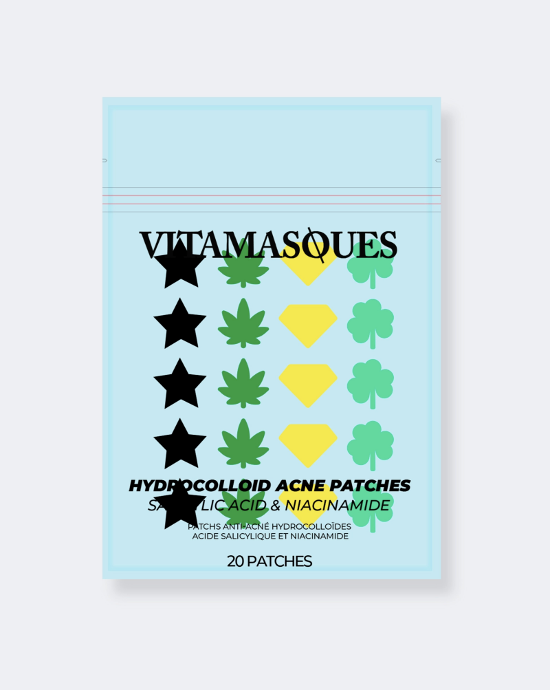 Anti-acne patches with Salicylic and Niacinamide for highly effective absorption of excess pus to help fight, heal and reduce inflammation caused by spots What it is: A vegan-friendly, hydrocolloid material patch designed to absorb excess pus and heal affected areas.  Woman Owned.