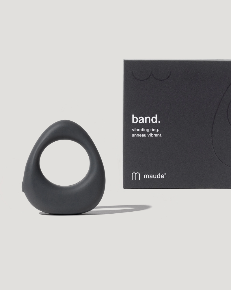 Band is a discreet and easy-to-use 5-speed vibrating ring, designed for shared stimulation. Details: - 100% platinum-grade silicone (REACH passed / FDA grade) - 5-speeds - runtime of up to 1 hour - USB-chargeable - water-resistant - phthalate- and latex-free - compatible with water-based lubricants  Woman Owned