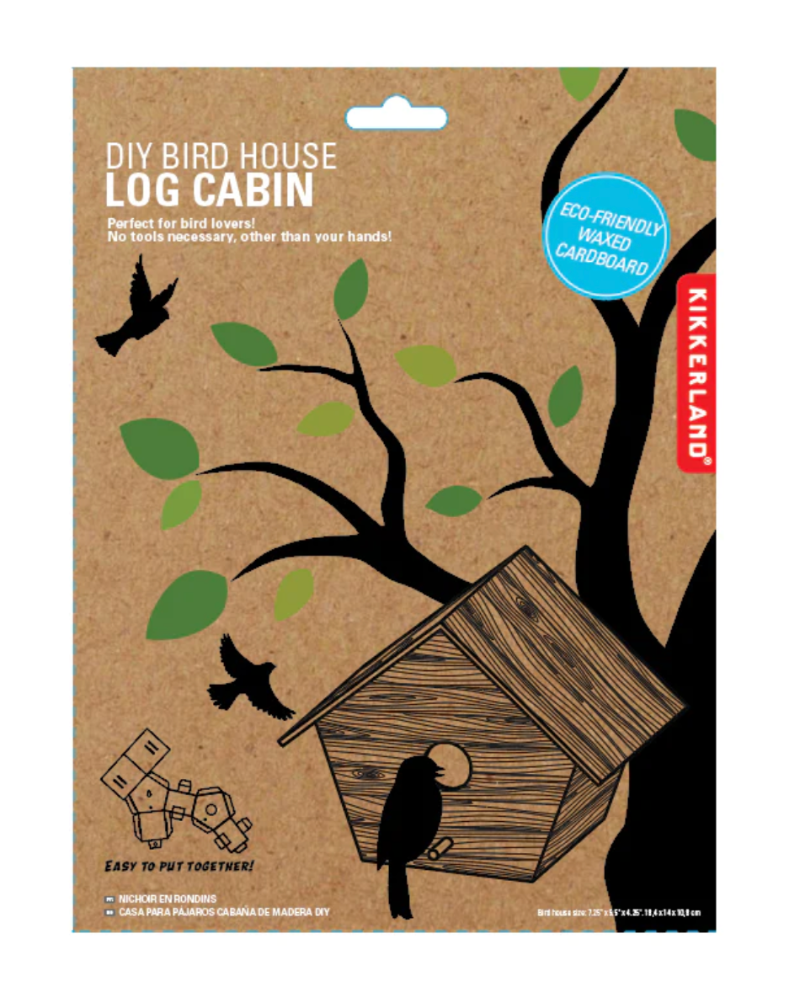 DIY Bird House Log Cabin KIT – VINOVORE Eagle Rock, image size:800x1003