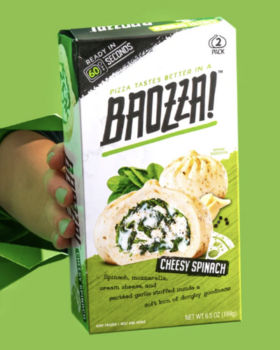 Baozza Spinach and Cheese Buns