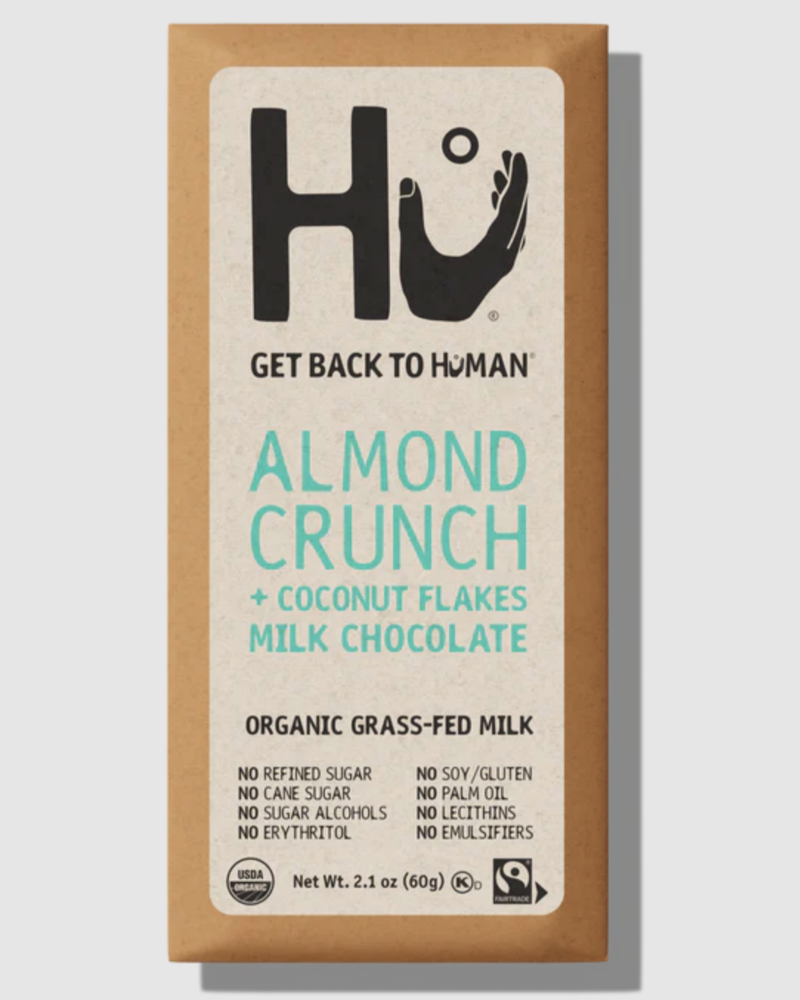 A unique combination you didn't know you needed... until now. Just simple, organic grass-fed milk chocolate mixed with pieces of roasted almonds and coconut flakes. Your taste buds will thank you.