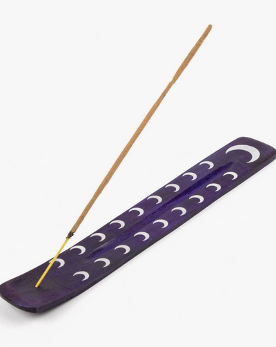 Catches the ashes from the incense stick without making any mess. Very easy to clean. A wonderful way to enjoy your incense. Use it in your mediation, yoga practice, any ceremony or as a beautiful decor in your home.