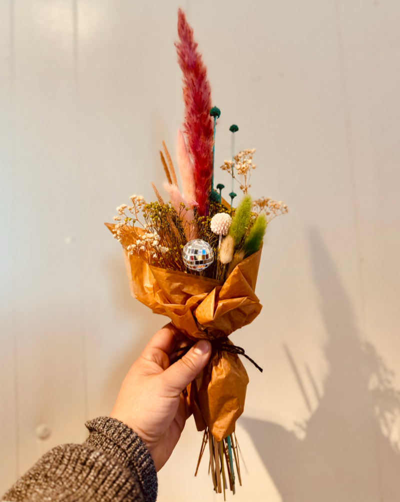 Feeling Lucky Flowers - Tiny Dancer - Disco Dried Mini Bouquet