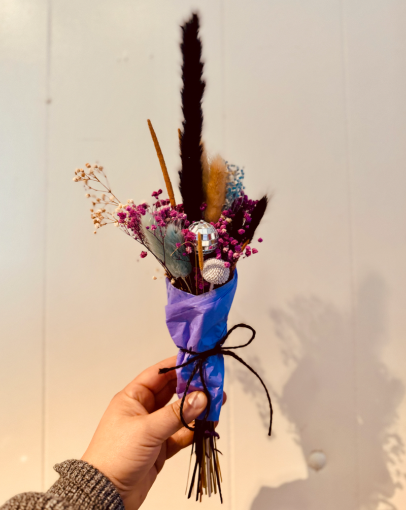 Feeling Lucky Flowers - Tiny Dancer - Disco Dried Mini Bouquet