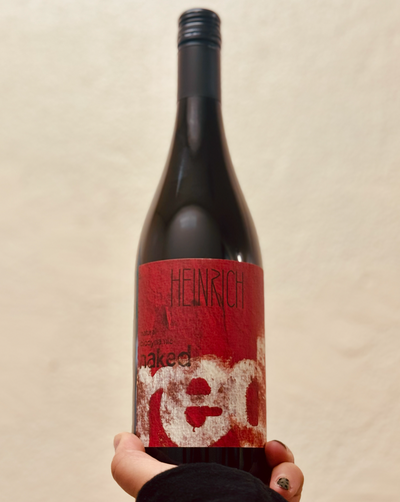 Zweigelt/St. Laurent/Blaufrankisch. Burgenland, Austria.Woman winemaker - Angela Michlits.All natural.Chillable red.Heirloom tomatoes.Smoked cherries over a campfire.White pepper dust on ripe blueberries.Earthy clove spice.Meaty vibes.Chili pepper funk.Tart tingles.