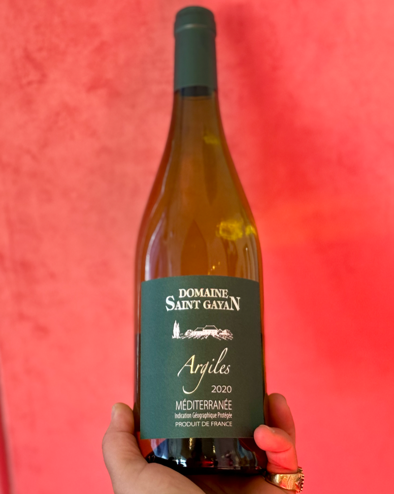  50% Picpoul, 25% Bourboulenc 25% Grenache. Cote du Rhone,France Women Winemakers – Mother and Daughter  Martine and Julie All natural. Lively lemon, toasty florals, zippy grapefruit, grippy peach fuzz and heady honeysuckle.  Tropical vacation in a glass including the fruit, sea air and shellfish!