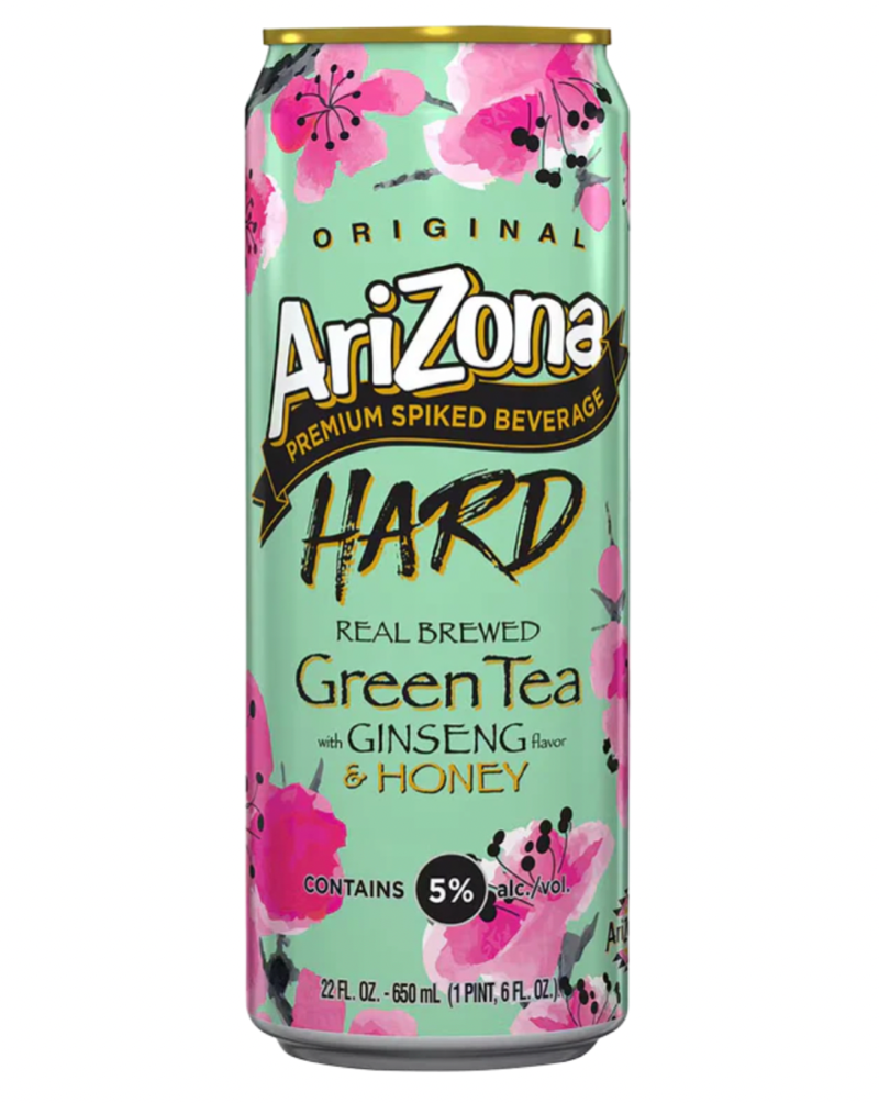 Arizona Hard Green Tea Ginseng Honey Single Can