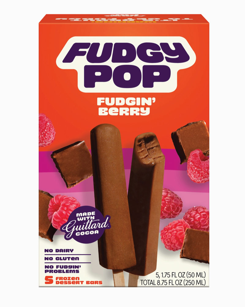 Real strawberries + rich, pillowy fudge = BFFs 4ever. Enjoy Fudgin' Berry, a rich vegan fudge bars made with gourmet Guittard chocolate and sweet swirls of fresh strawberry puree. Tastes like: Playing Marco Polo in the pool, mastering the trampoline front flip, and the thrill of seeing your crush log onto AIM.
