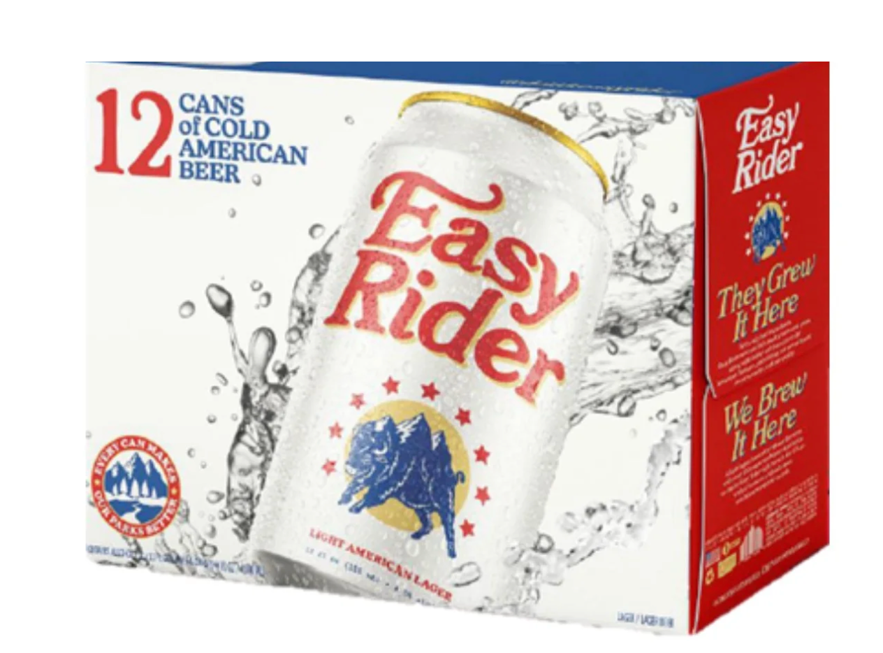 Light American Lager

Easy Rider is an easy drinkin’, high quality beer—Made in the USA with all-American ingredients.

4.5% ABV