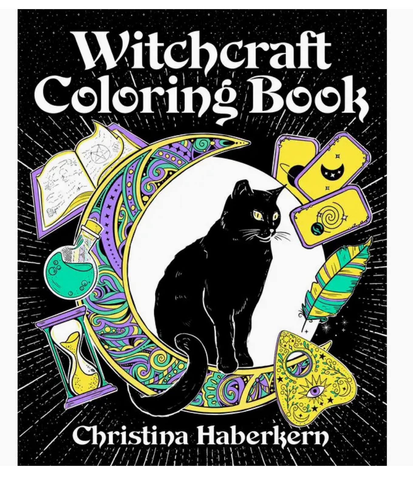 Witchcraft Coloring Book