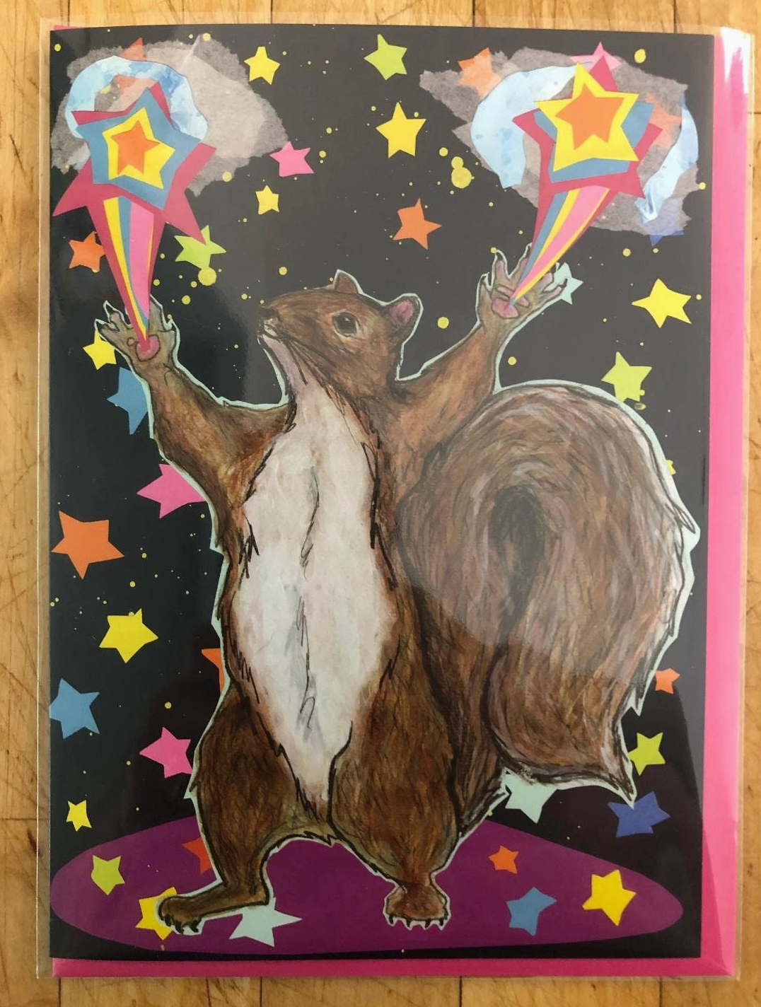 Magical Squirrel! Card