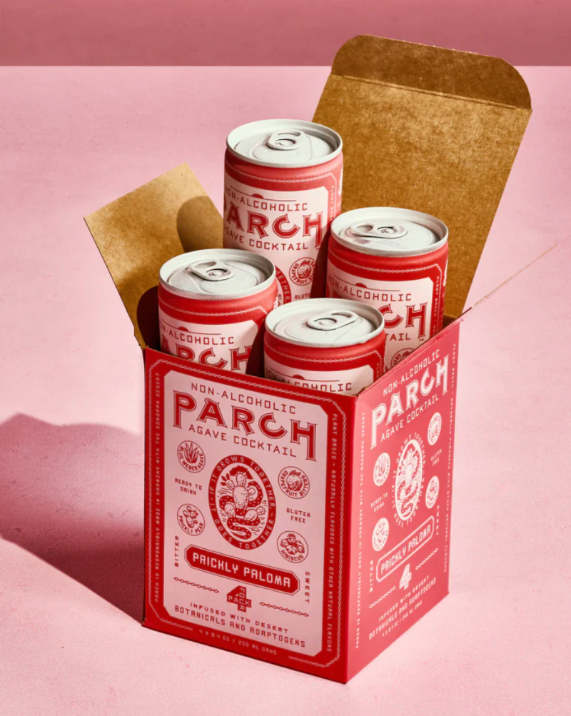 A citrus and bittersweet cocktail that showcases the lively pairing of Organic Blue Weber Agave, Prickly Pear Cactus Fruit, Grapefruit &amp; Orange Bitters, Lime juice, floral-tart Hibiscus and Desert Botanicals.