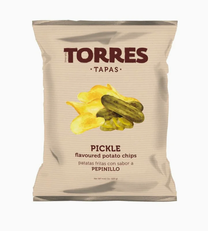 Torres Pickle Flavor Gourmet Potato Chips