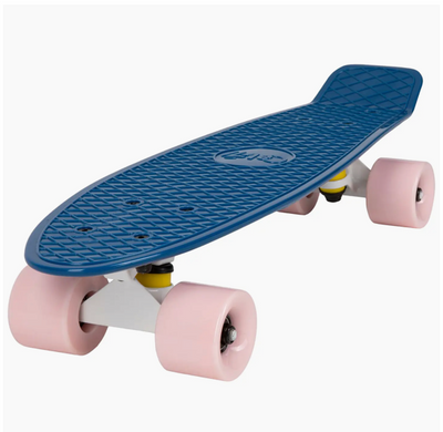 Cal7 Mini Cruiser with Swirl Wheels Penny Skateboard  22.5”