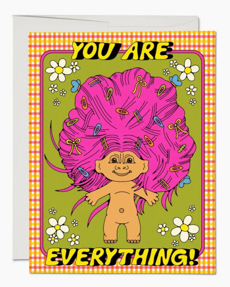 Everything Troll Greeting Card