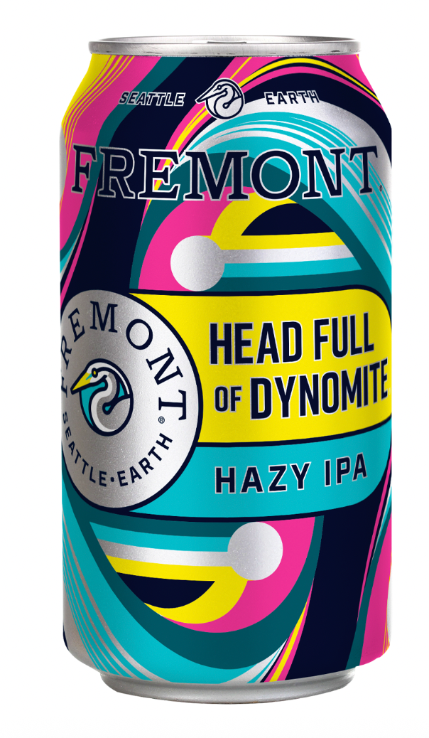 Fremont Head Full of Dynomite Hazy IPA 6 Pack