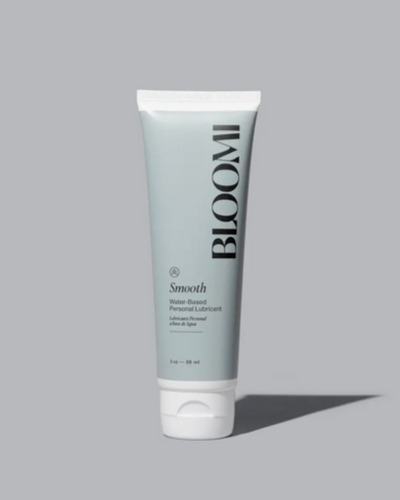 Tube of Bloomi Smooth product on a gray background