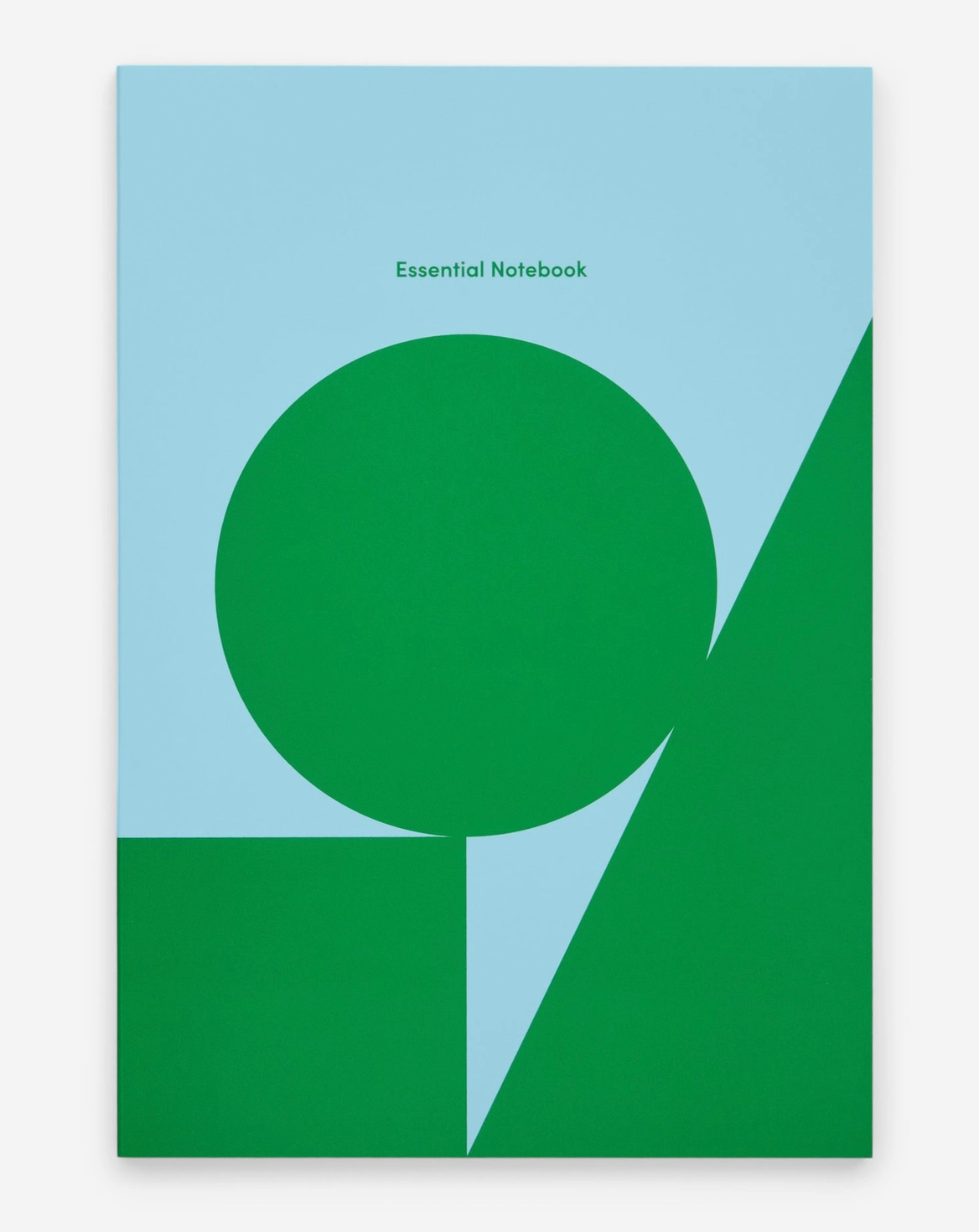Poketo Essential Lined Notebook Blue and Green