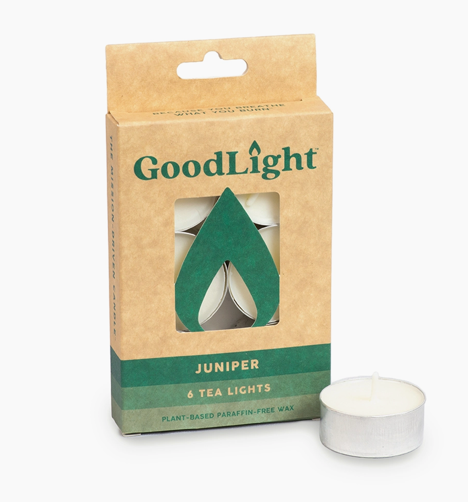 GoodLight SCENTED Tea Light Candles: 6-Count Box