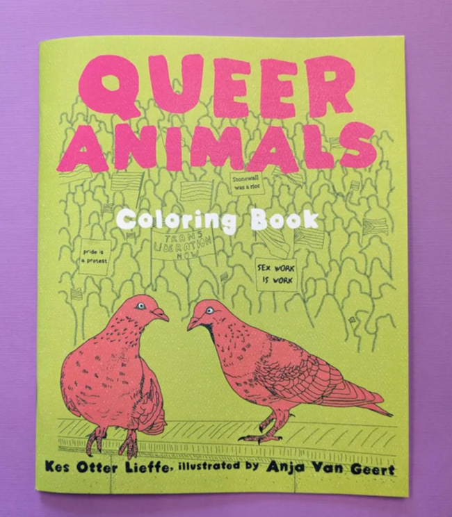 Queer Animals Coloring Book