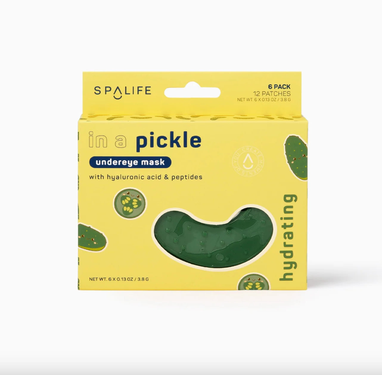 My SpaLife In A Pickle Hydrating Undereye Masks 8 pack