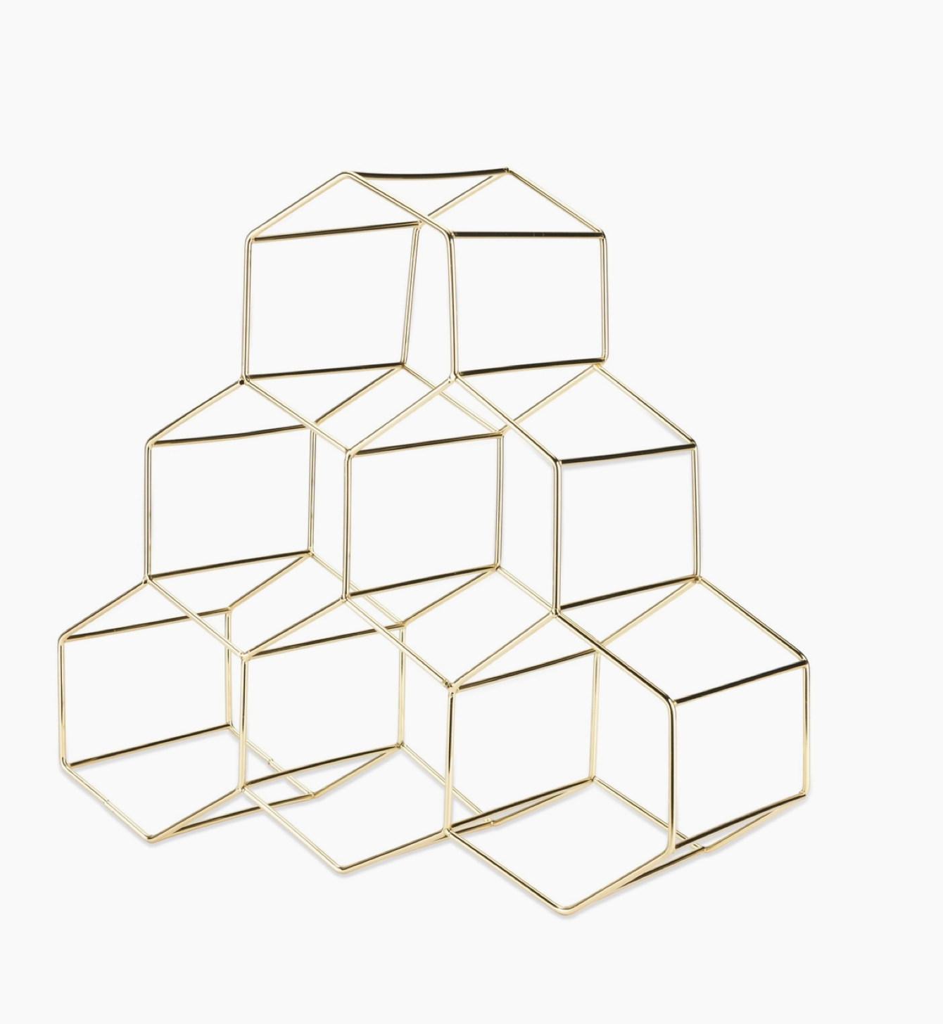 Belmont Geo Wine Rack by VISKI