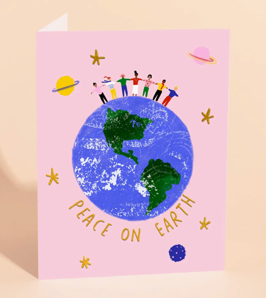 Peace On Earth Holiday Card