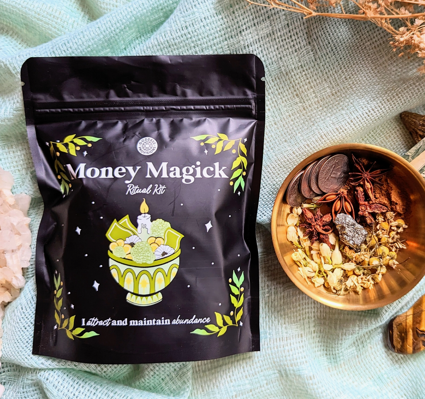 Goddess Provisions - Money Magick Ritual Kit