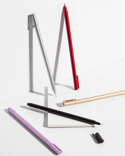 Poketo Apex Pens Pack in Metallic Set of 5