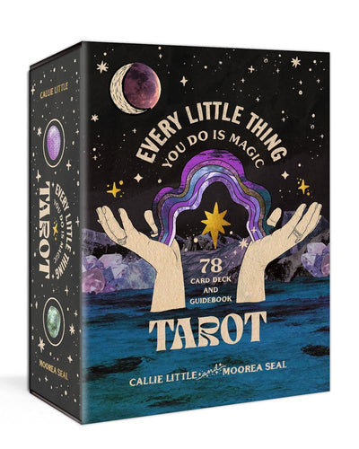 Traditional tarot offers a metaphor-rich, visual exploration of the universal human experience, often called “the hero's journey.” Every Little Thing You Do Is Magic Tarot: A 78-Card Deck and Guidebook is a celebration of your hero’s journey, encouraging you to travel the path of self-inquiry in pursuit of fulfillment, joy, and healing.